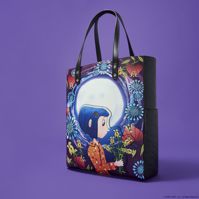 Coraline Garden Glow Tote Bag, , hi-res view 3